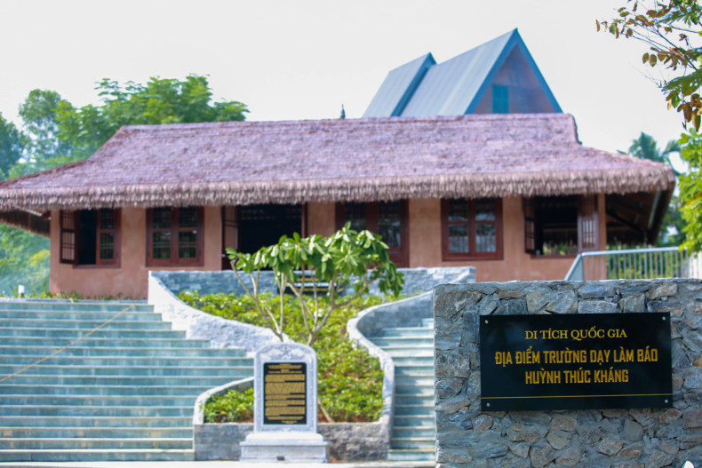 The completed project includes three main areas: the Viet Minh Headquarters House, the 2-storey Press Teaching House and other items.
