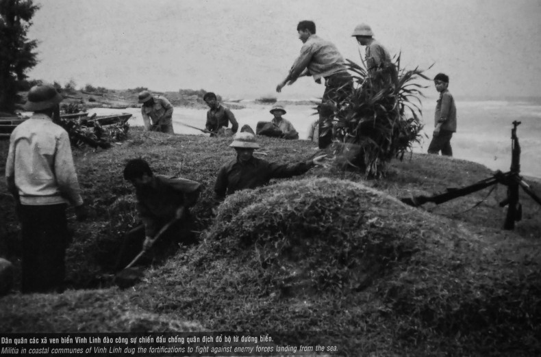 In 1965, under the brutal destruction of the US Air Force and artillery, Vinh Moc Village was destroyed. The army and people of Vinh Linh quietly moved their lives from the ground to the underground. In 1965, under the brutal destruction of the US Air Force and artillery, Vinh Moc Village was destroyed. The army and people of Vinh Linh quietly moved their lives from the ground to the underground.