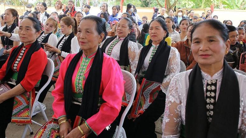 The people of Muong Sang Commune attended the great national unity festival.