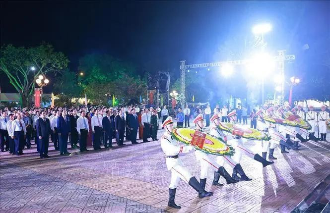 Participants at the ceremony to celebrate the 60th anniversary of Binh Gia Victory (December 2, 1964 - 2024) in Ba Ria - Vung Tau on December 2 (Photo: VNA)