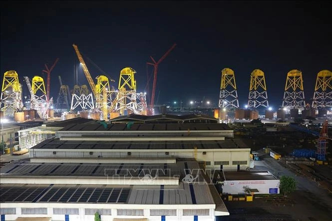 The Centre for Energy Industry and Port Logistics Services of the PetroVietNam Technical Service Corporation. (Photo: Duong Giang/VNA)