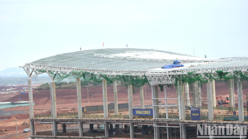 Roof of the Long Thanh Airport passenger terminal. Roof of the Long Thanh Airport passenger terminal.
