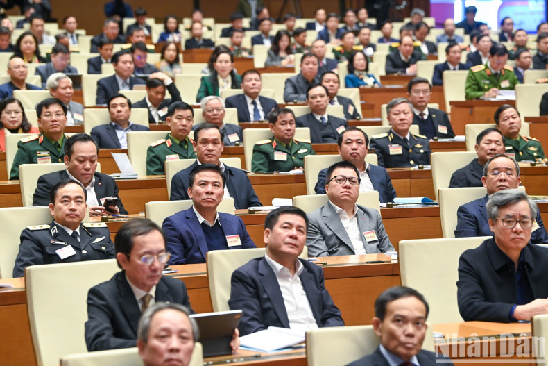 Party and State leaders and delegates attend the conference.