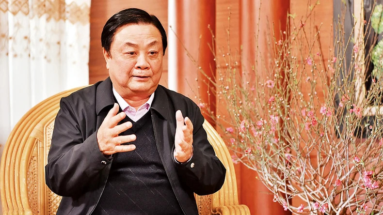 Le Minh Hoan, Member of the Party Central Committee, Minister of Agriculture and Rural Development