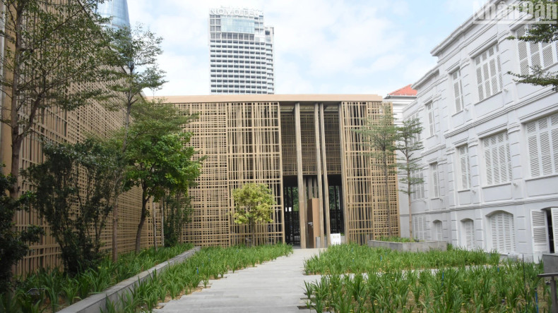 Green space in the Da Nang Museum. (Photo: ANH DAO) Green space in the Da Nang Museum. (Photo: ANH DAO)