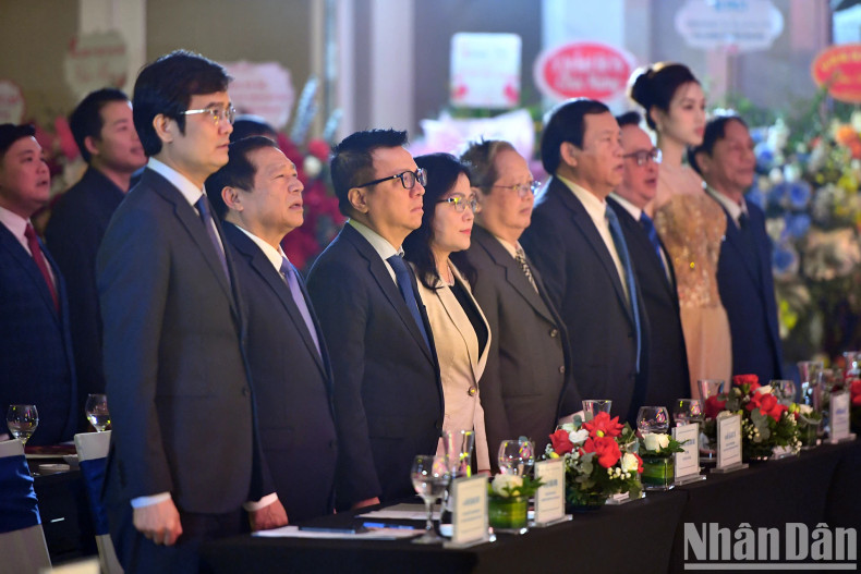 Representatives of leaders of ministries, departments, branches, and organisations attending the ceremony. Representatives of leaders of ministries, departments, branches, and organisations attending the ceremony.