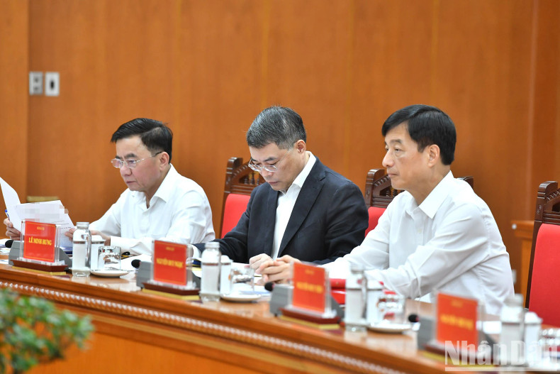 Delegates attending the meeting.