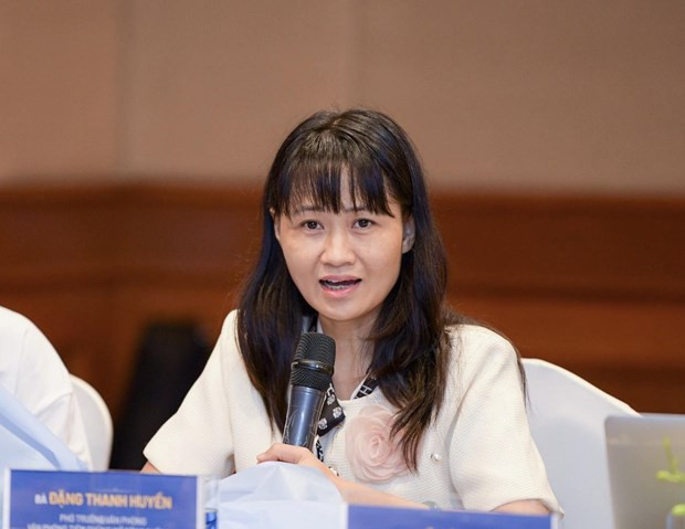 Dr. Dang Thanh Huyen, deputy head of the EPI Office under the Ministry of Health (Photo: laodong.vn)