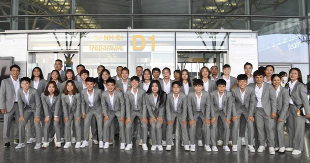 Vietnamese national women’s football team (Photo: VFF)