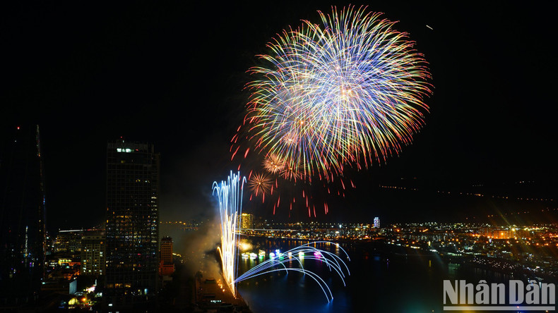 The beauty of China is described by the fireworks performance of the Liuyang Jingduan New-art Display team. The beauty of China is described by the fireworks performance of the Liuyang Jingduan New-art Display team.