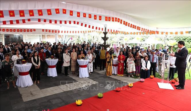 At the celebration in Mexico (Photo: VNA)