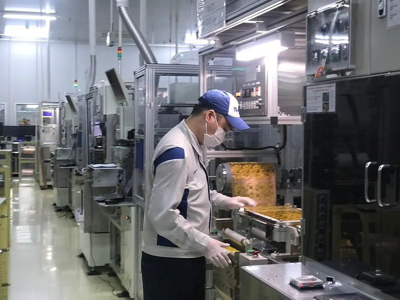 Production activities at MekTec Manufacturing Co., Ltd., Thang Long II Industrial Park, Hung Yen Province. Production activities at MekTec Manufacturing Co., Ltd., Thang Long II Industrial Park, Hung Yen Province.