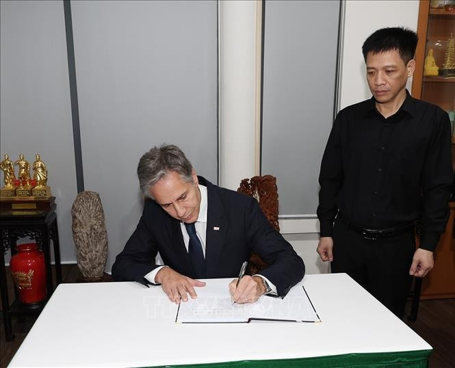 US President sends letter of condolences over Vietnamese Party leader's passing ảnh 1 US President sends letter of condolences over Vietnamese Party leader's passing ảnh 1