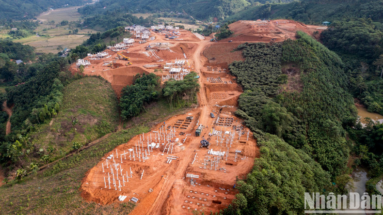 Panoramic view of the new Nu Village. Photo taken on October 30, 2024. Panoramic view of the new Nu Village. Photo taken on October 30, 2024.