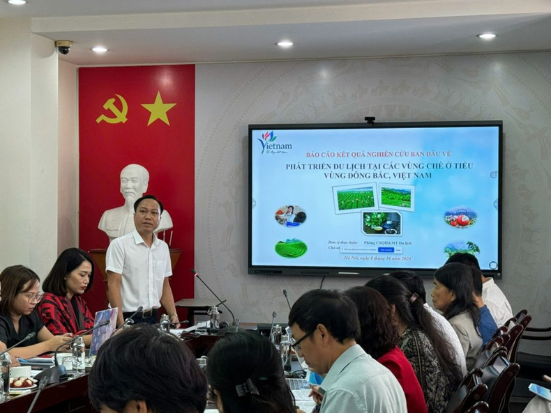 Dr Le Quang Dang from the Institute for Tourism Development Research speaks at the worskhop (Photo: itdr.org.vn) Dr Le Quang Dang from the Institute for Tourism Development Research speaks at the worskhop (Photo: itdr.org.vn)