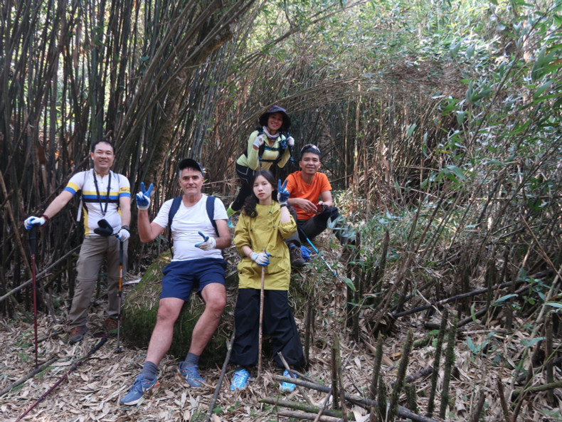 A typical trek to the top of Putaleng Mount often takes two days and a night. A typical trek to the top of Putaleng Mount often takes two days and a night.
