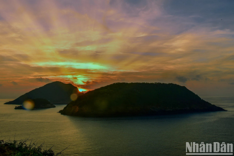 A new day comes in Con Dao Archipelago, Ba Ria-Vung Tau Province. A new day comes in Con Dao Archipelago, Ba Ria-Vung Tau Province.