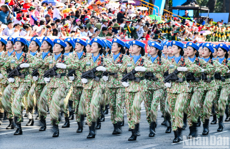The Female Vietnam Peacekeeping Force formation The Female Vietnam Peacekeeping Force formation