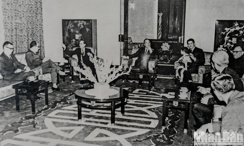 The president’s reception room The president’s reception room