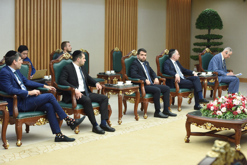 Israeli delegation at the reception Israeli delegation at the reception