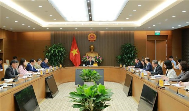 An overview of the working session (Photo: VNA) An overview of the working session (Photo: VNA)