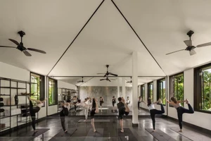 Yoga at TIA Wellness Resort Da Nang. (Photo: TIA Wellness Resort)