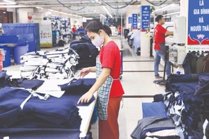 Production of export goods at May 10 Corporation. (Photo: DANG ANH)