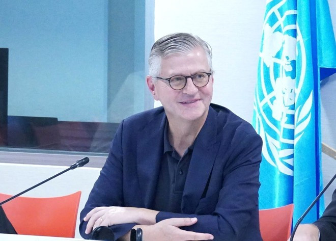 UN Under-Secretary-General for Peace Operations Jean-Pierre Lacroix praises Viet Nam as a responsible, active member of the international community, strongly committed to multilateralism and maintaining a sustainable partnership with the UN (Photo: VNA) UN Under-Secretary-General for Peace Operations Jean-Pierre Lacroix praises Viet Nam as a responsible, active member of the international community, strongly committed to multilateralism and maintaining a sustainable partnership with the UN (Photo: VNA)