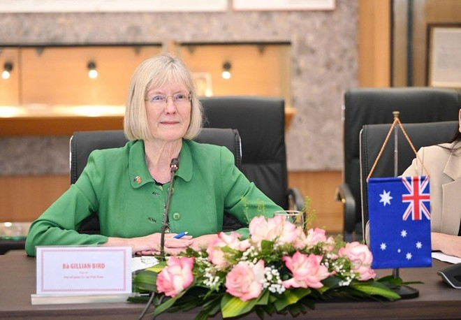 Newly appointed Ambassador of Australia to Viet Nam Gillian Bird (Photo: Ministry of Industry and Trade) Newly appointed Ambassador of Australia to Viet Nam Gillian Bird (Photo: Ministry of Industry and Trade)