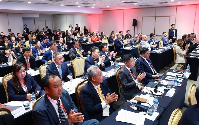 Delegates at the Viet Nam - Brazil Business Froum. (Photo: VNA) Delegates at the Viet Nam - Brazil Business Froum. (Photo: VNA)