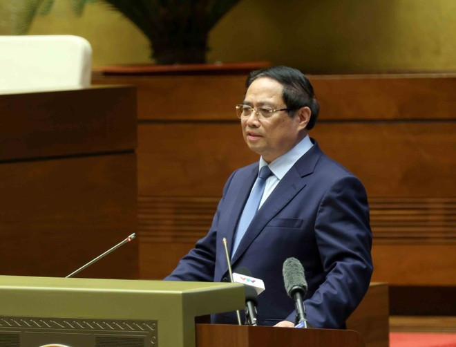 Prime Minister Pham Minh Chinh outlines seven breakthrough tasks and solutions to advance Viet Nam’s education system (Photo: VNA) Prime Minister Pham Minh Chinh outlines seven breakthrough tasks and solutions to advance Viet Nam’s education system (Photo: VNA)