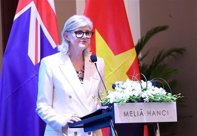 Governor-General of Australia Sam Mostyn addresses the forum (Photo: VNA) Governor-General of Australia Sam Mostyn addresses the forum (Photo: VNA)