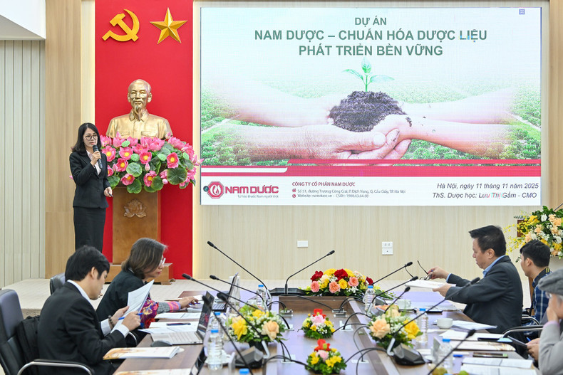 The project on standardising sustainable medicinal-plant development.