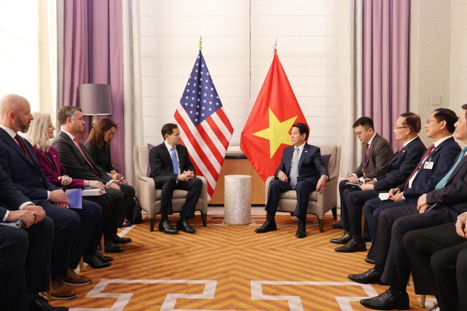 The meeting between President Luong Cuong and US Secretary of State Marco Rubio in New York on September 24, 2025. (Photo: VNA) The meeting between President Luong Cuong and US Secretary of State Marco Rubio in New York on September 24, 2025. (Photo: VNA)