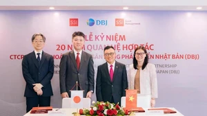 The Development Bank of Japan (DBJ) and SSI announce the establishment of the Japan Viet Nam Capital Fund in Ha Noi on February 3, targeting high-quality medium- and long-term investment flows into Viet Nam. (Photo: SSI)