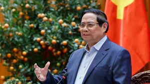 Prime Minister Pham Minh Chinh speaks at the meeting of the Government's standing members in Ha Noi on March 4 (Photo: VNA)