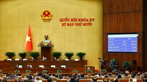 Lawmakers pass the Law on Extradition on November 26, 2025 (Photo: VNA)