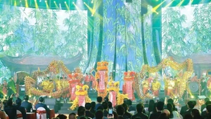 The opening ceremony of the first Spring Fair 2026. (Photo: VNA)