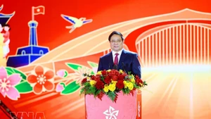 Prime Minister Pham Minh Chinh delivers closing remarks at the Spring Fair 2026. Photo: VNA