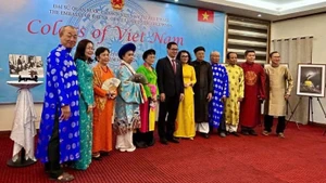 The event “Colours of Viet Nam” features heritage ao dai from the northern, central and southern regions of Viet Nam.