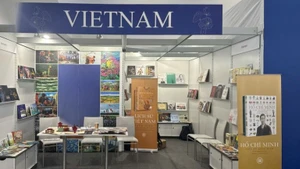 The Viet Nam Book Space at the Frankfurt Book Fair (Germany).
