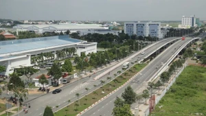 A corner of the Ho Chi Minh City Hi-Tech Park.