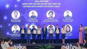VDEN leaders at the launch ceremony.