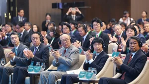 Delegates attend the first Viet Nam–Japan Local Cooperation Forum