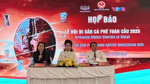 At the press conference announcing the upcoming Global Coffee Heritage Festival 2025. (Photo: VNA)