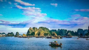 Images of Ha Long Bay are widely introduced through digital tourism platforms of Quang Ninh Province. (Photo: QUANG THO)