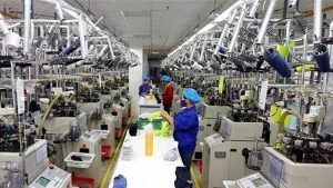 At Jasan Viet Nam Textile and Dyeing Co., Ltd. (Hai Phong). (Illustrative photo: VNA)