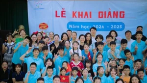 Students at the Center for Language Development and Education for Deaf Children C5.