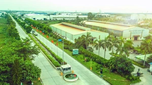 Nam Cau Kien Eco-industrial Park (Hai Phong City). (Photo: HONG DIEP)