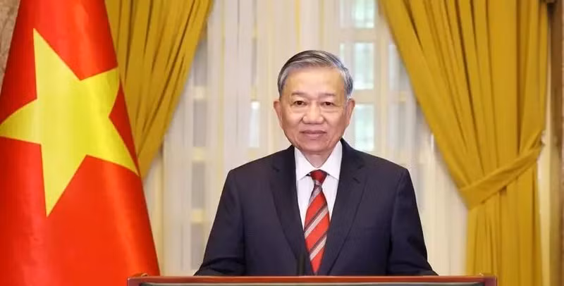 Party General Secretary and State President To Lam (Photo: VNA)
